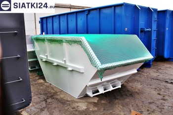 Siatki Świdnik - Siatka przykrywająca na kontener - zabezpieczenie przewożonych ładunków dla terenów Świdnika
