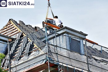 Siatki Świdnik - Siatka zabezpieczająca na rusztowania; siatki do zabezpieczenia balustrad i całego rusztowania dla terenów Świdnika